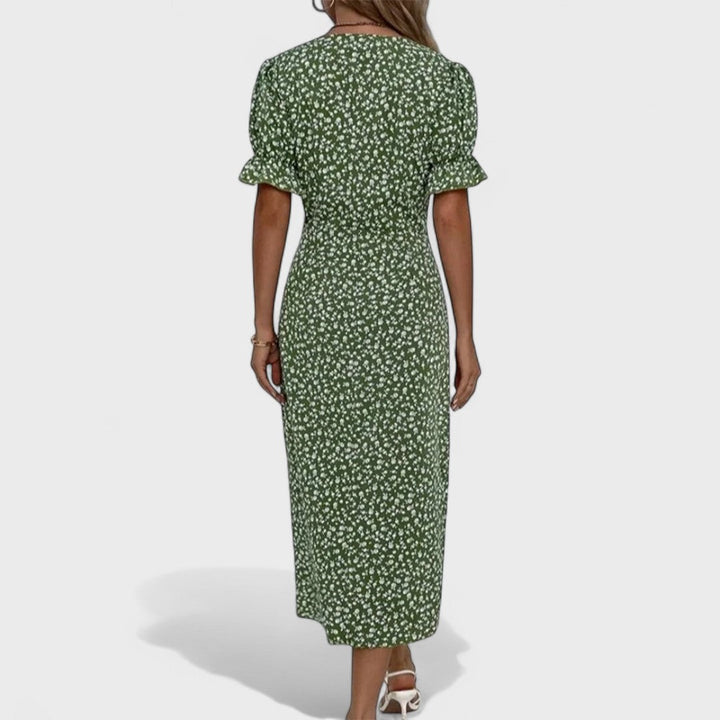 Irena - Svěží Květinové Šaty