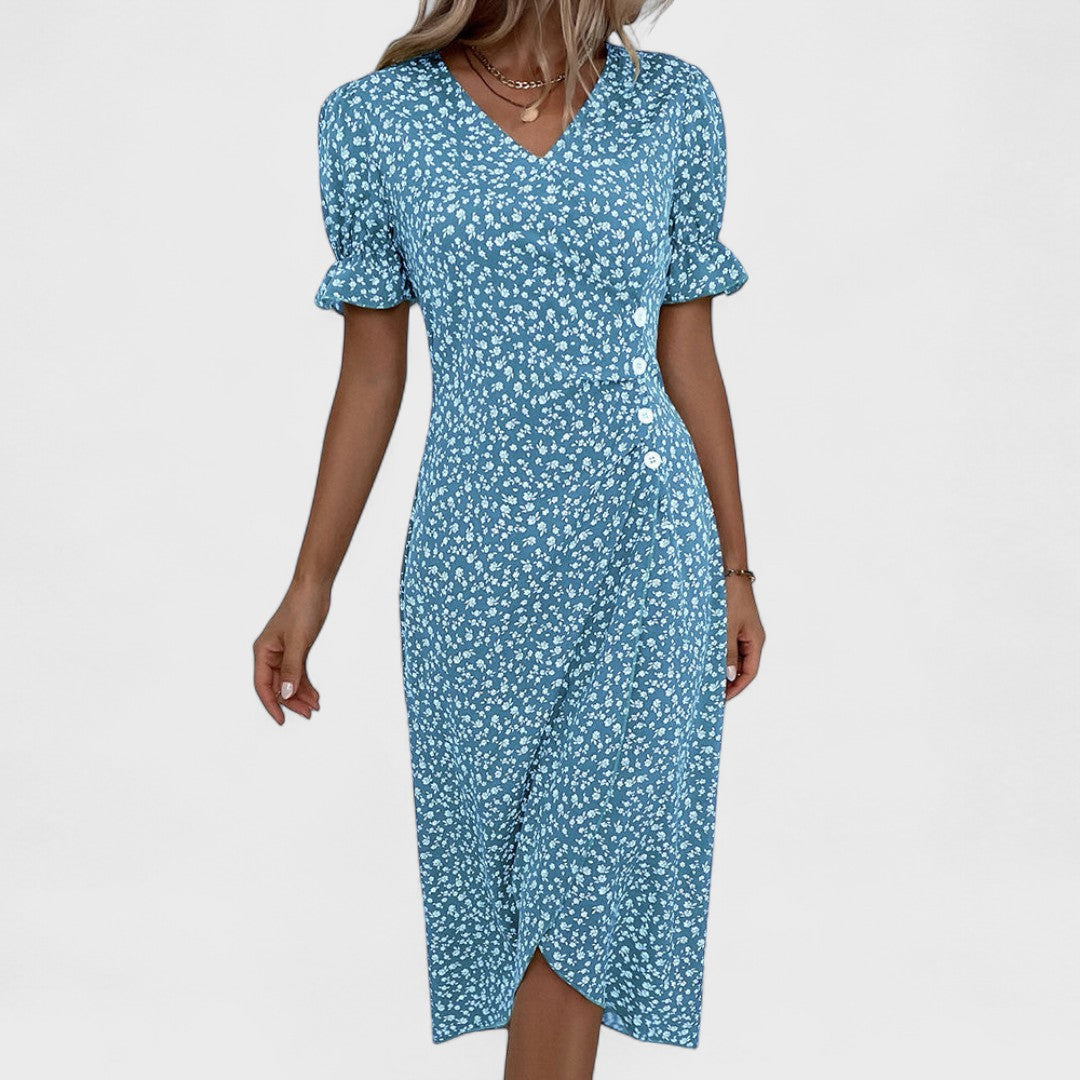 Irena - Svěží Květinové Šaty