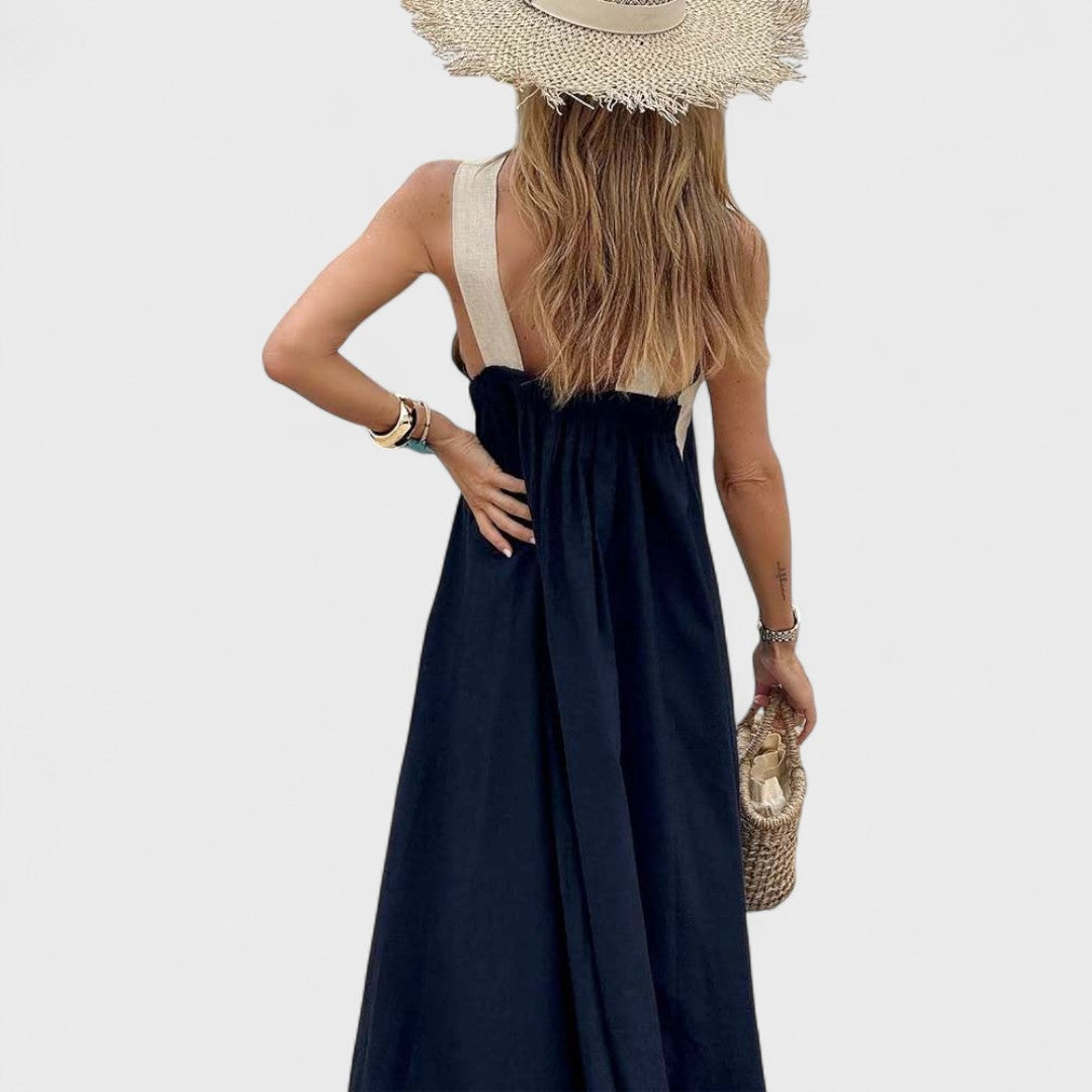 Sienna - Šaty s Křížovým Výstřihem