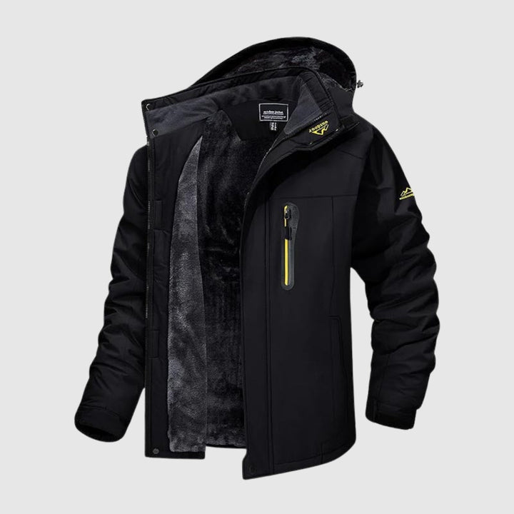 Libuše – Nepromokavá zimní bunda do přírody s fleecovou podšívkou