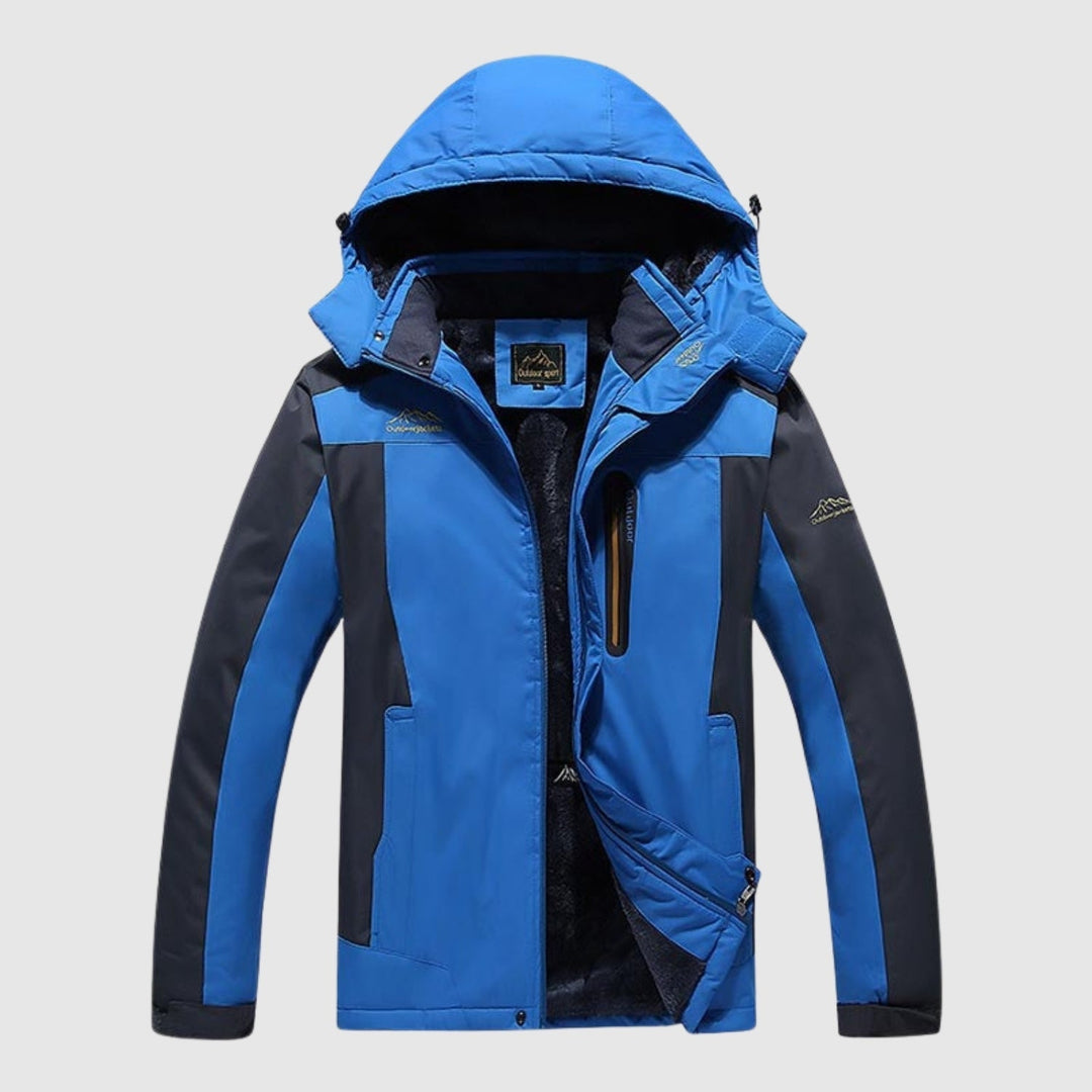 Libuše – Nepromokavá zimní bunda do přírody s fleecovou podšívkou