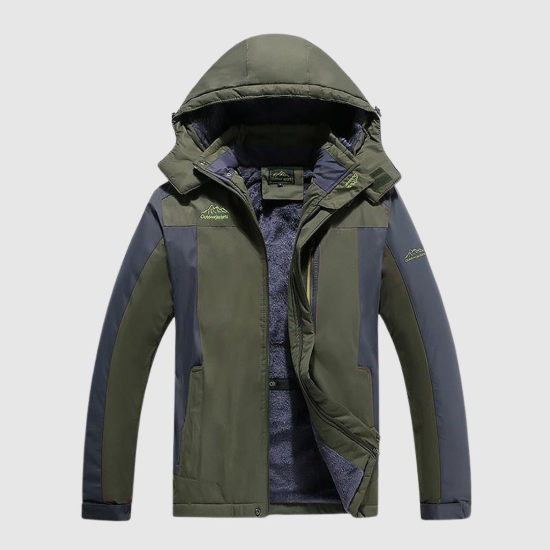 Libuše – Nepromokavá zimní bunda do přírody s fleecovou podšívkou