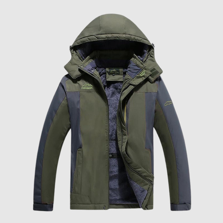 Libuše – Nepromokavá zimní bunda do přírody s fleecovou podšívkou