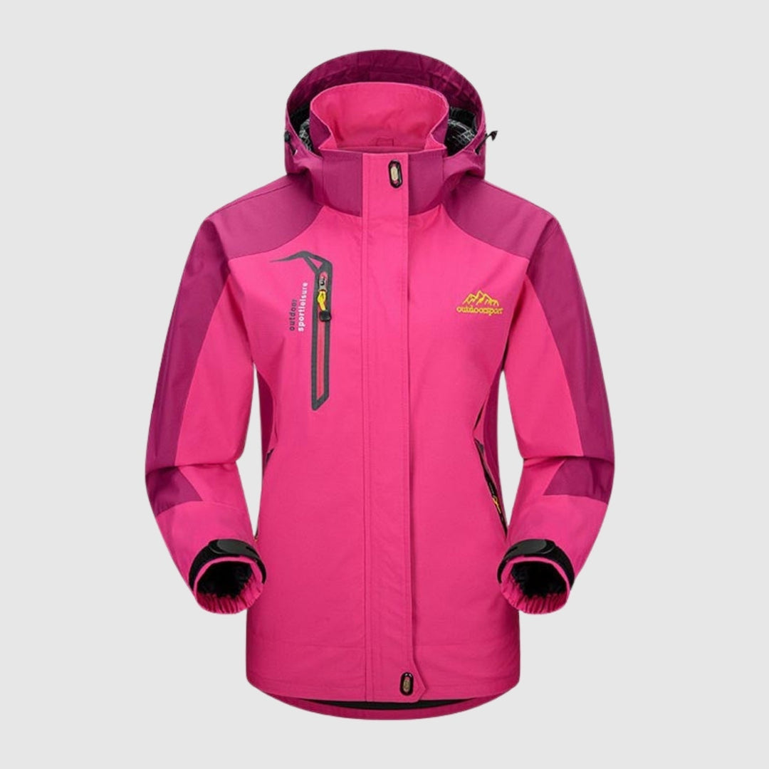 Libuše – Softshellová bunda na turistiku s odnímatelnou kapucí