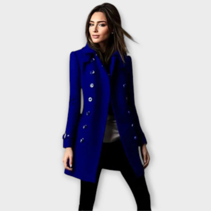 Linda - Dvojřadý trenčkot