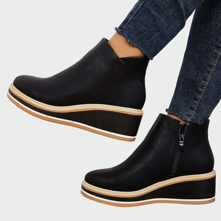 Ortopedické kožené boty