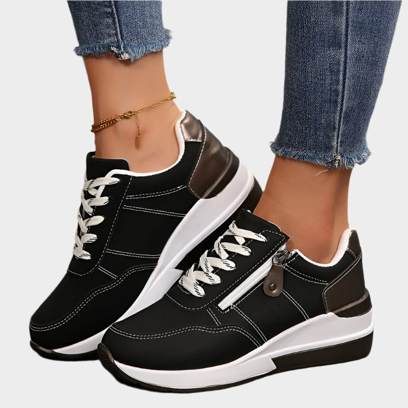 Ortopedická Obuv se Zipem a Silnou Podešví