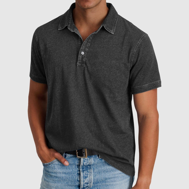 Libuše – Vintage polokošile s knoflíkovou lištou