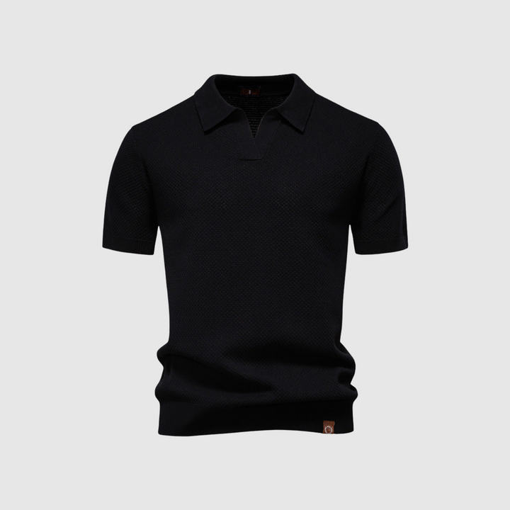 Libuše – Strukturované polo tričko pro elegantní a pohodlný styl