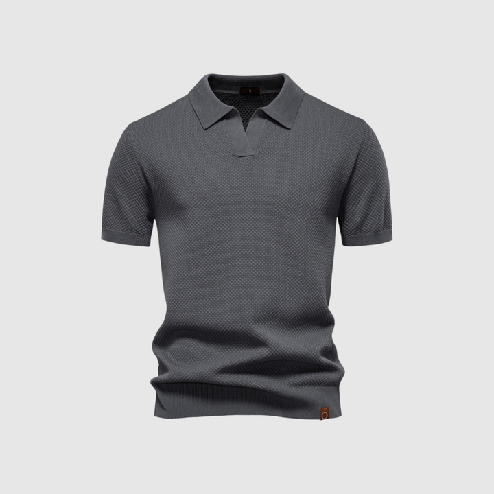 Libuše – Strukturované polo tričko pro elegantní a pohodlný styl