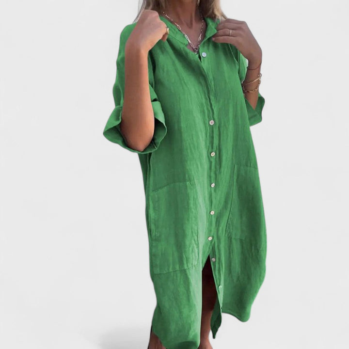 Dorka - Volné Šaty ve Stylu Ibiza