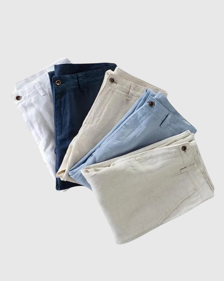 Libuše- Lněné kalhoty Mykonos