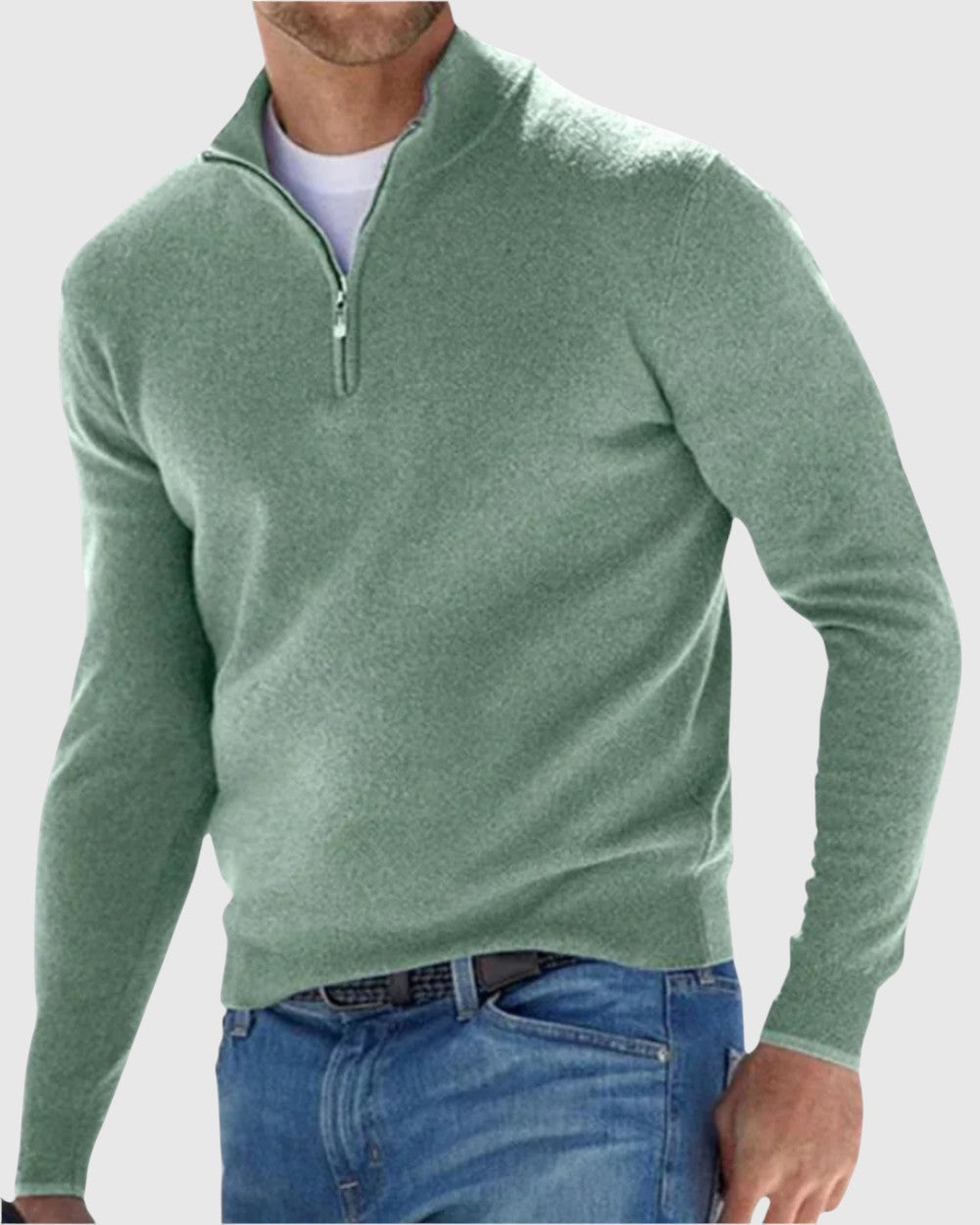 Libuše- Elegantní svetr se zipem