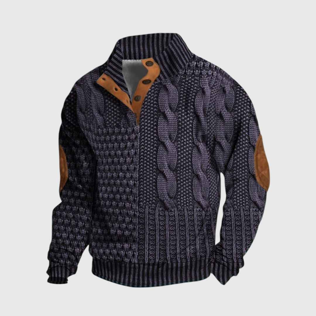 Rocco -  Prémiová mikina s vysokým límcem