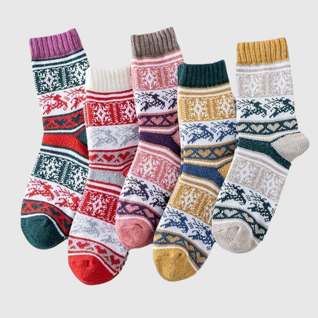 Červen - Vintage Ponožky