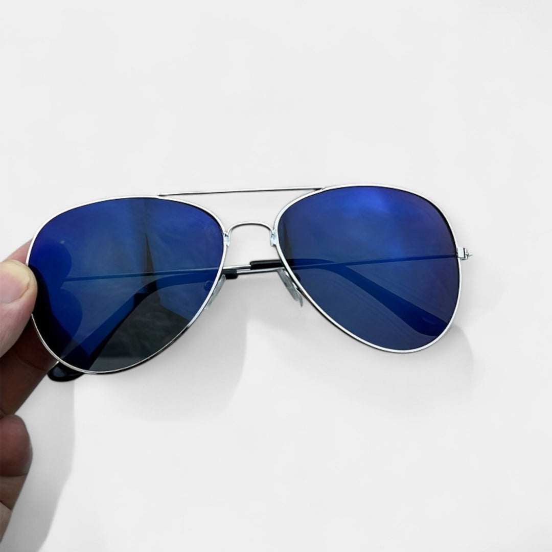 Retro Brýle se Zrcadlovými Skly