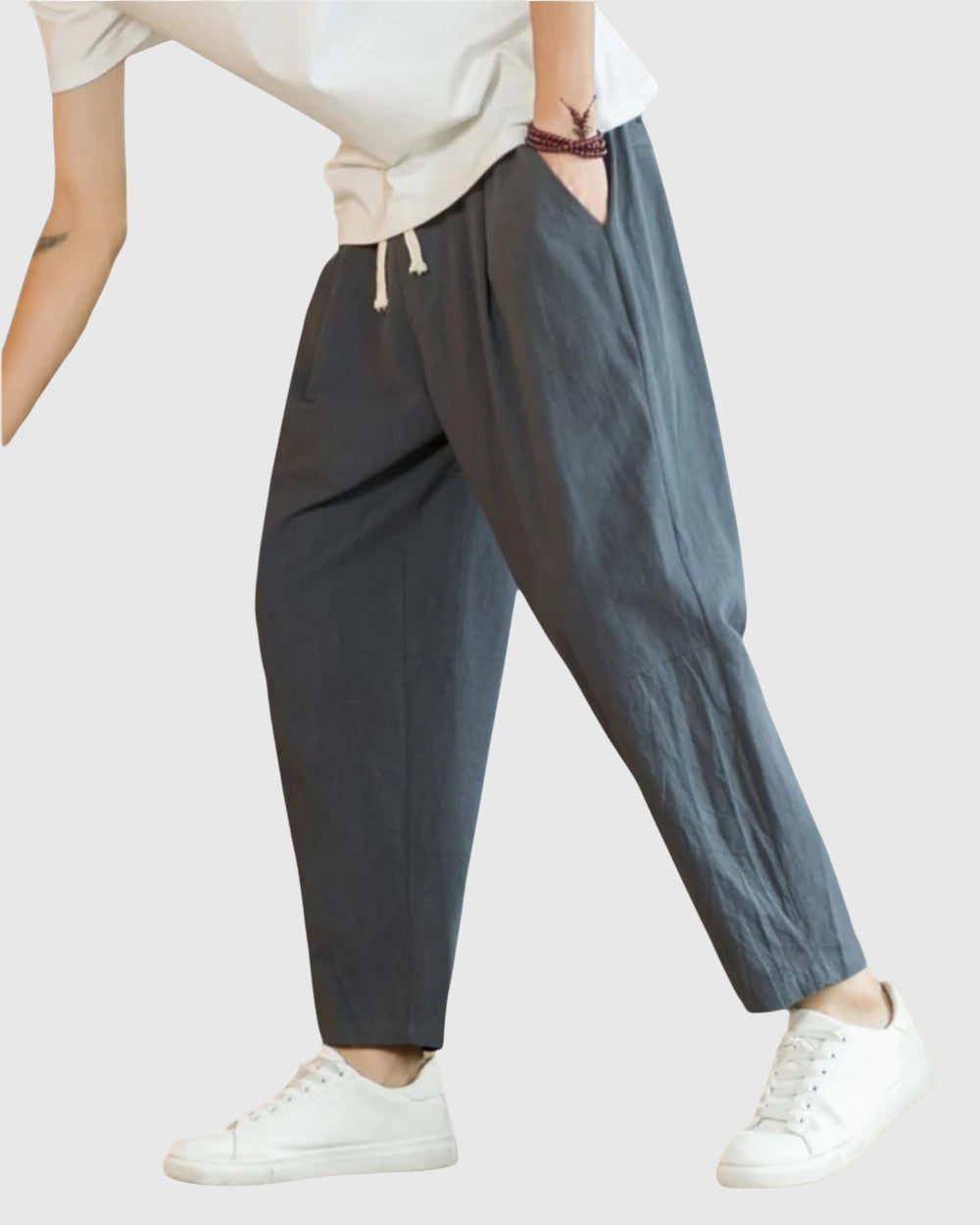 Libuše- Kalhoty z bavlny Roma