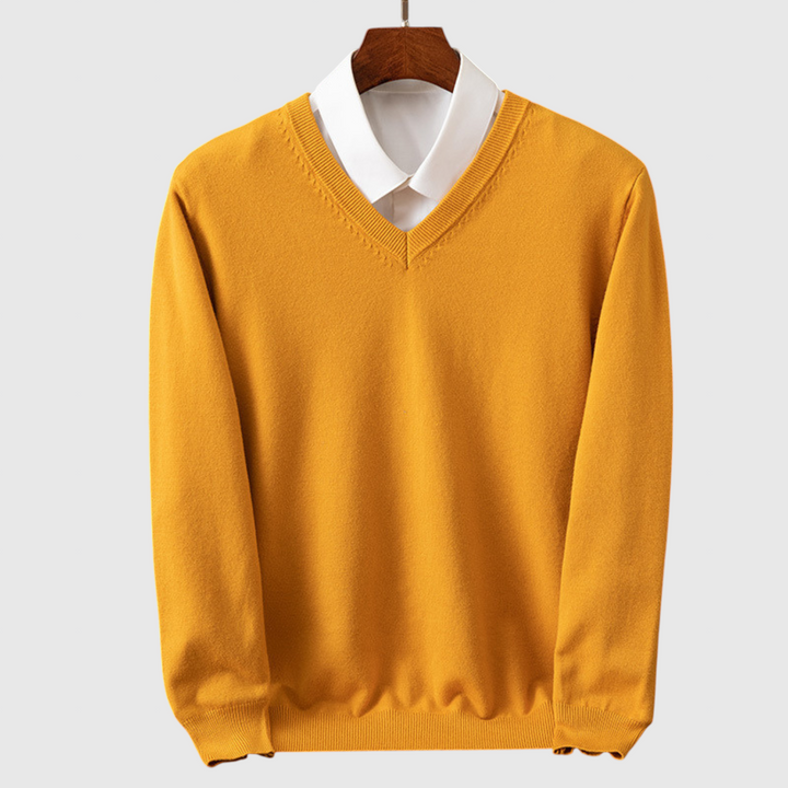 Bexford - Kašmírový svetr s výstřihem do V