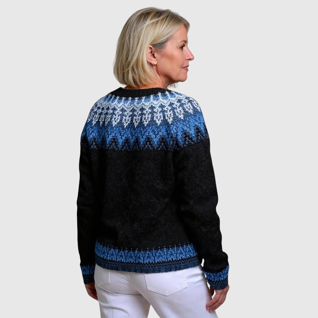 Givanna - Vintage islandský vlněný cardigan