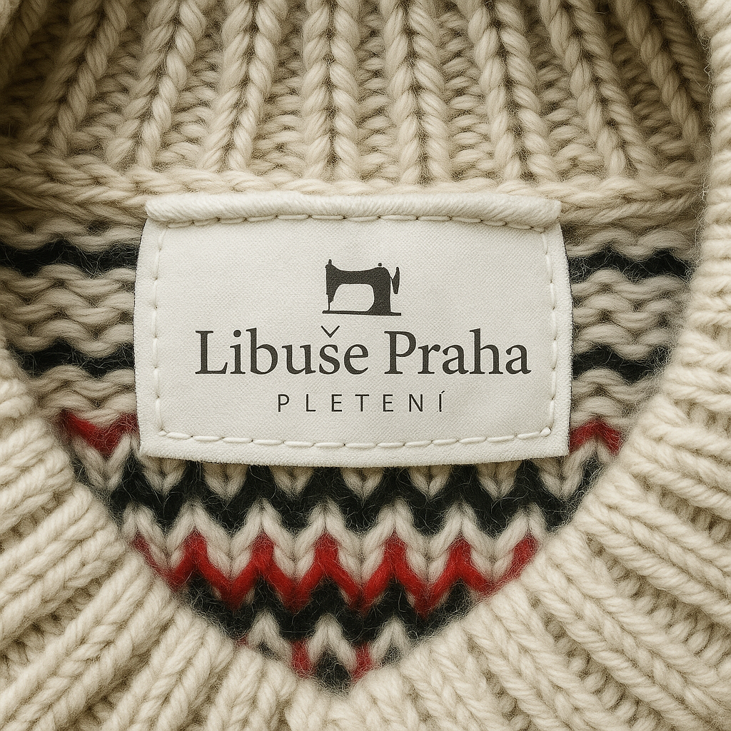 Hadley - Vintage pletený vlněný cardigan