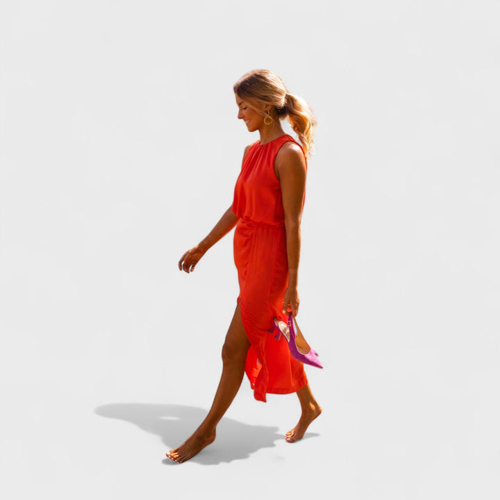 Libuše - Svěží Šaty s Elegantním Střihem