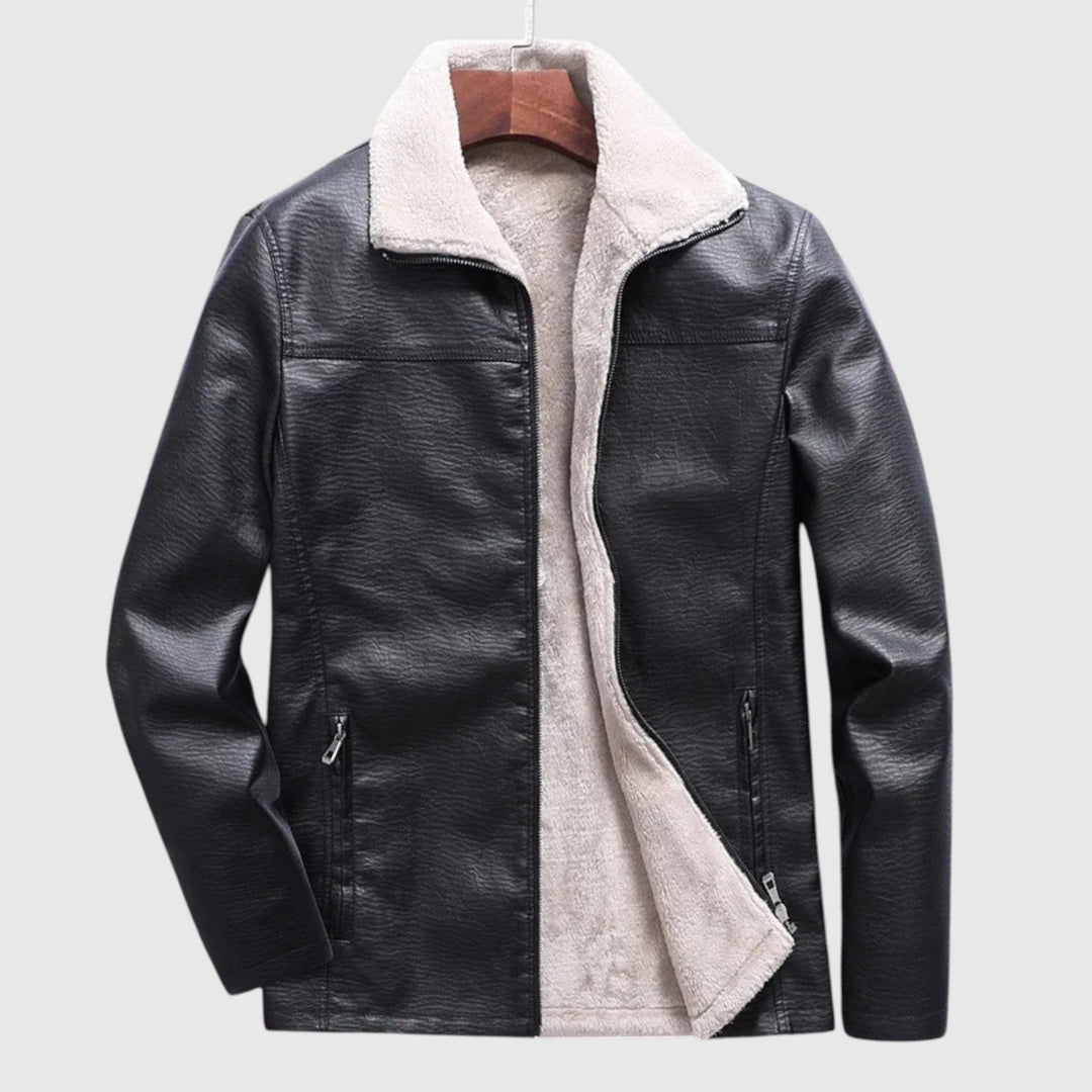 Milen-Podšité kožené sako