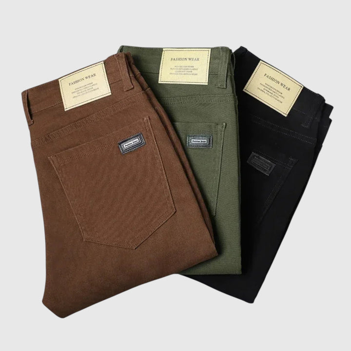 Elegantní bavlněné džíny