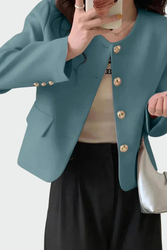 LIBUŠE-Pohodlný svetr v šedé barvě