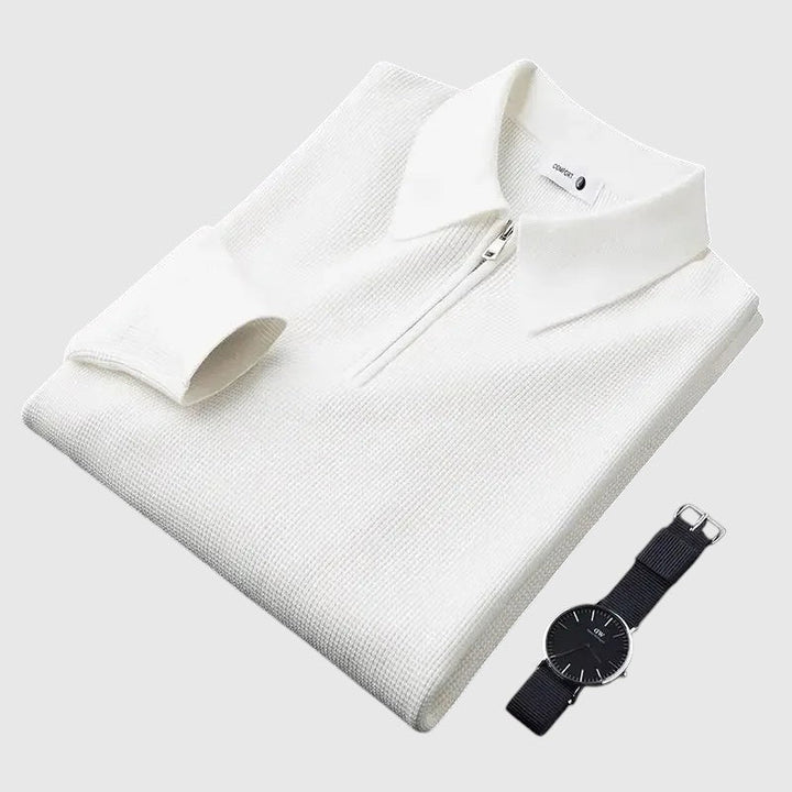 Libuše- Elegantní pánská mikina se zipem