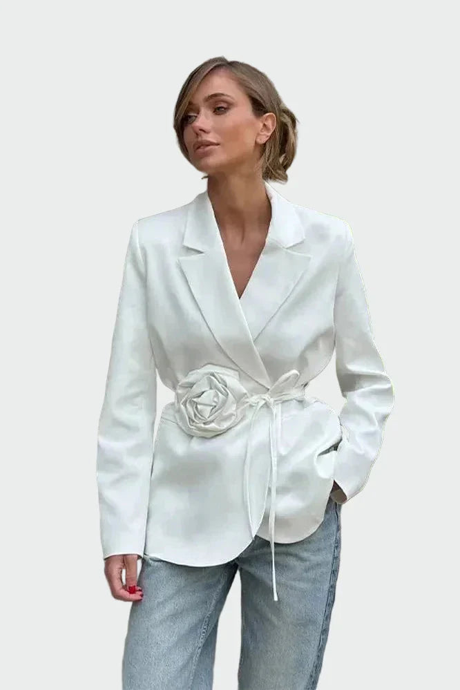 LIBUŠE-Elegantní kabát v černé barvě