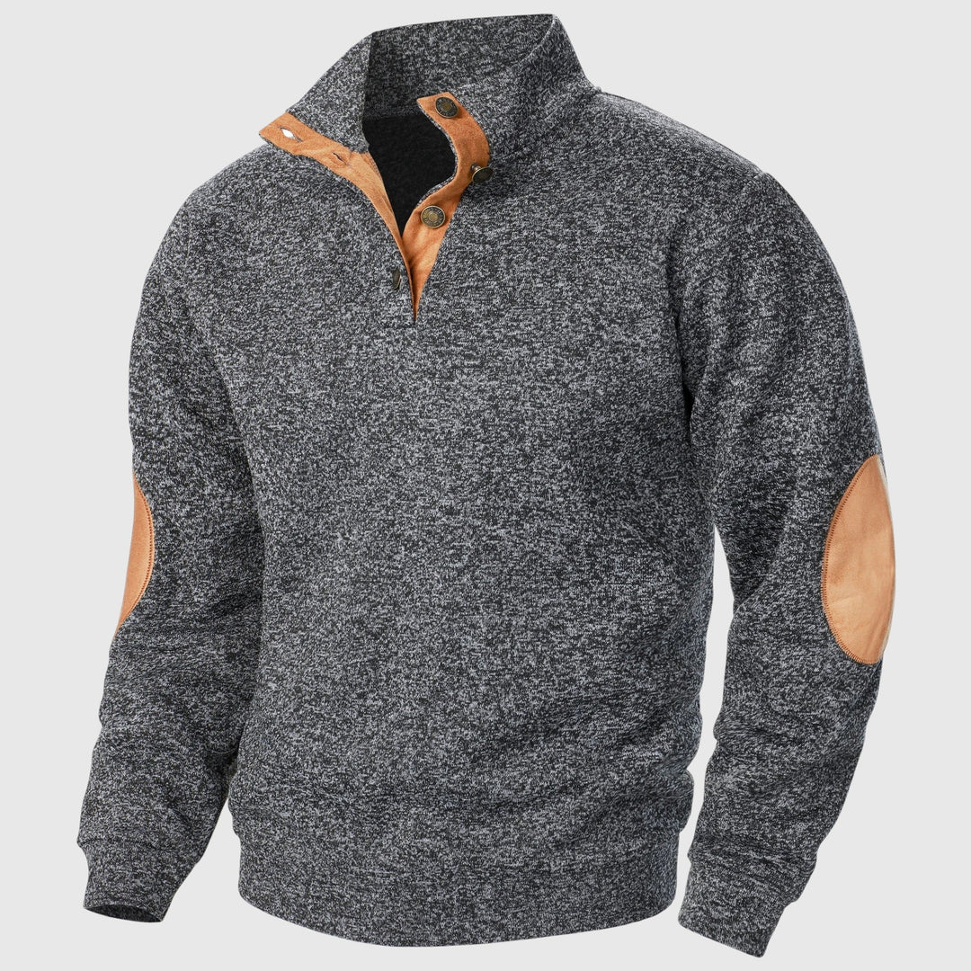 Václav - Stylový svetr s límcem