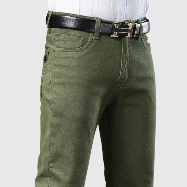 Elegantní bavlněné džíny