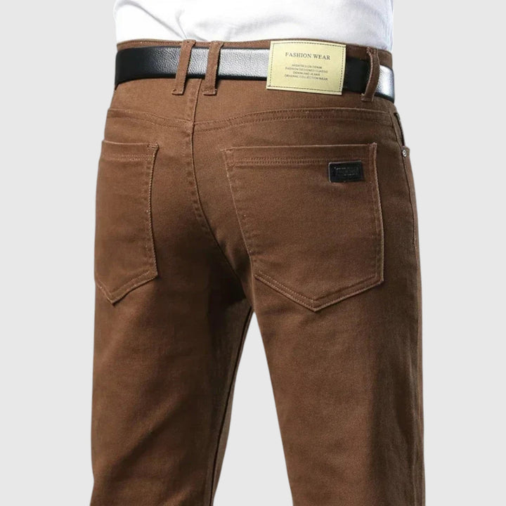 Elegantní bavlněné džíny