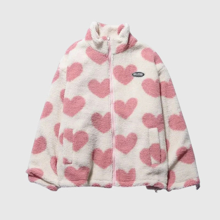 Katharina - Oboustranná srdcová bunda