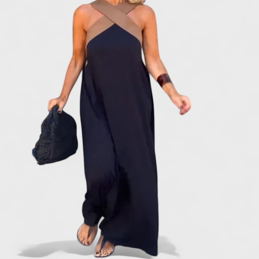 Sienna - Šaty s Křížovým Výstřihem