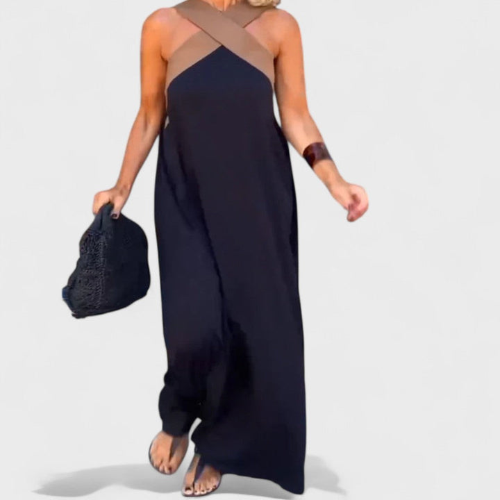 Sienna - Šaty s Křížovým Výstřihem