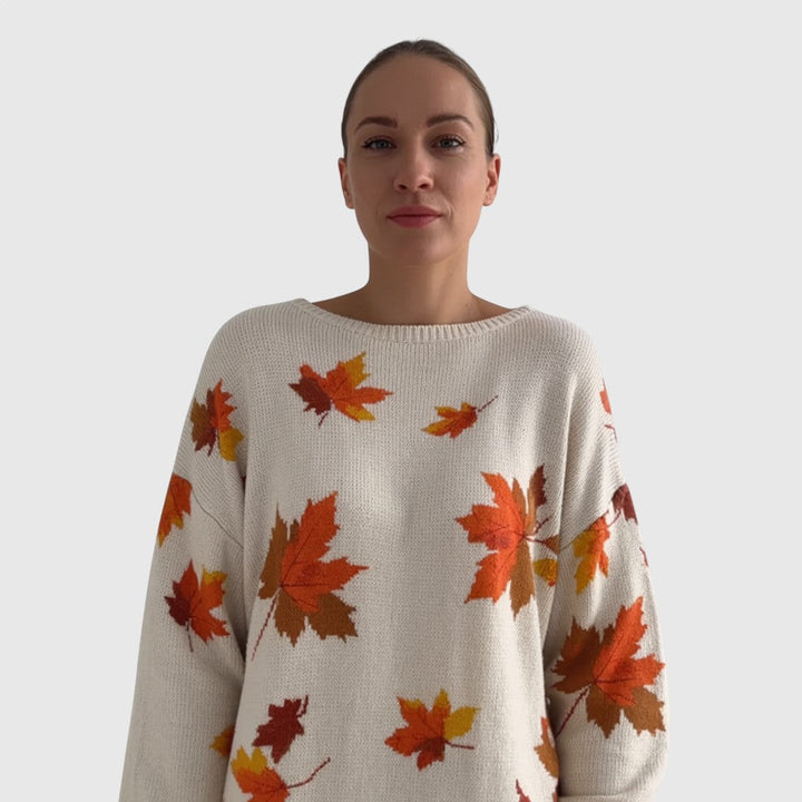 CELESTE - Svetr s V výstřihem