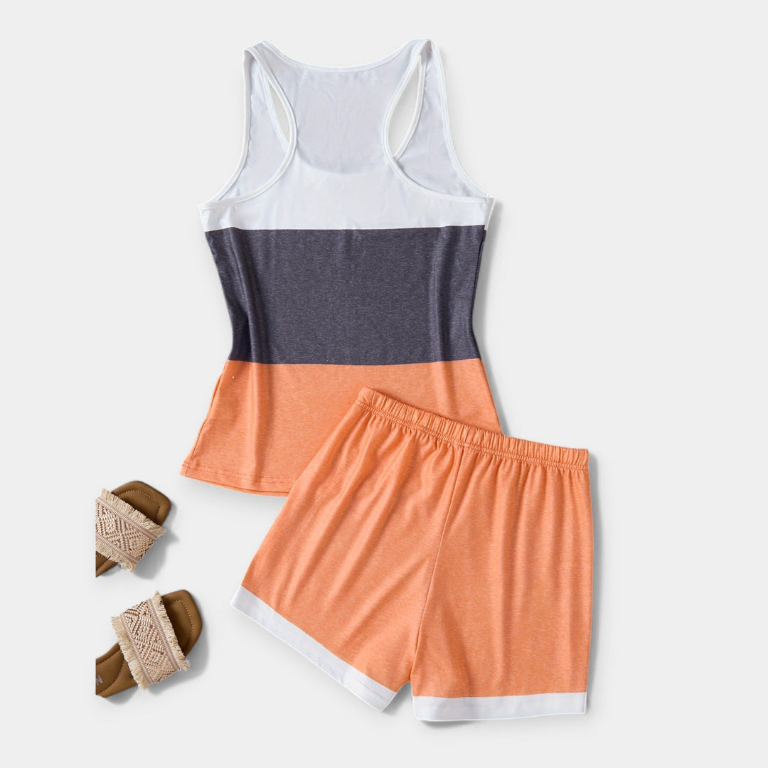 Letní sada s palmami