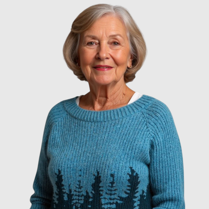 Natalie - Vintage islandský vlněný svetr