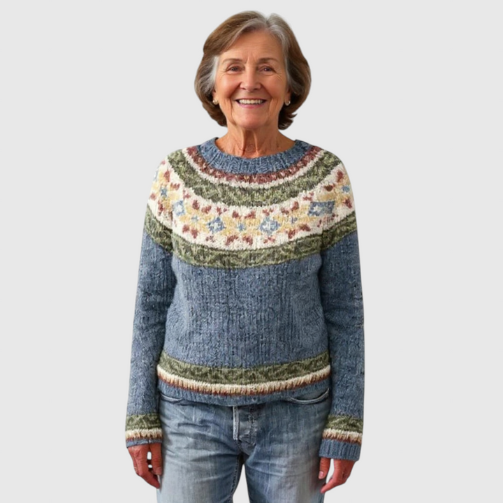 Lucy - Vintage islandský vlněný svetr