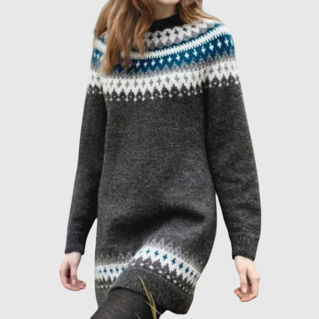 Althea - Vintage islandský vlněný svetr