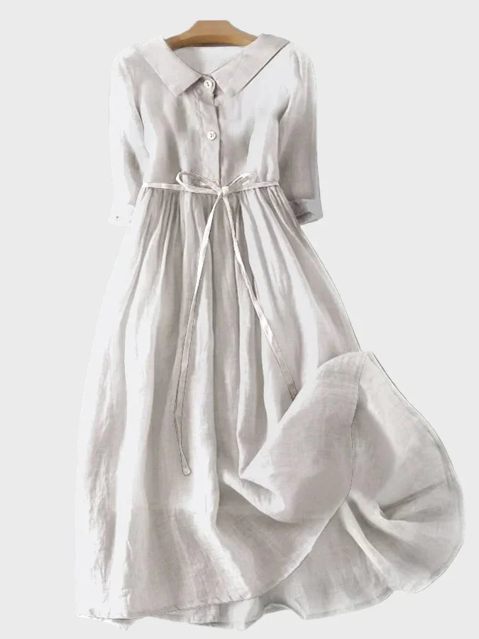 Šaty s Stylovým Límcem