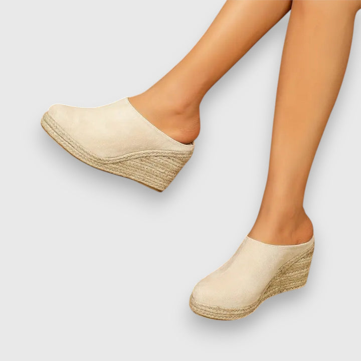 Sienna – Espadrilky na klínovém podpatku