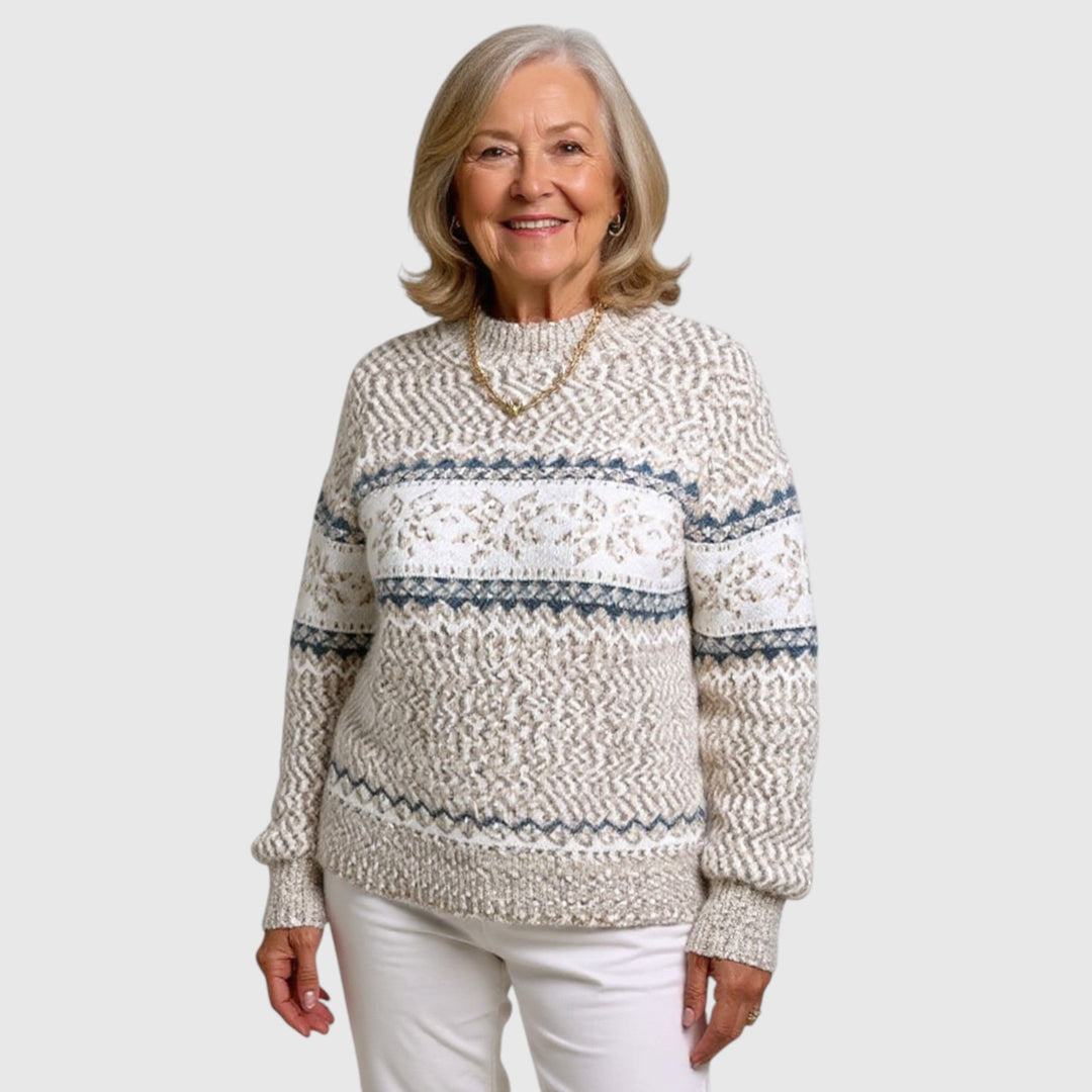 Melanie - Vintage islandský vlněný svetr