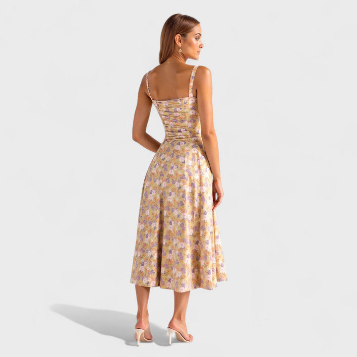 Kiana - Korzetové Midi Šaty