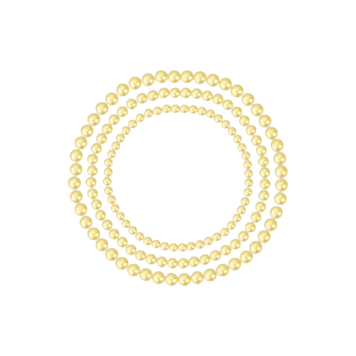 Zlatý náramek Mykonos